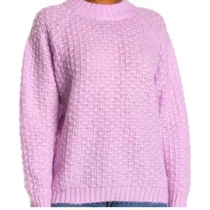 NWT Frnch Brand Norhen Knit Sweater Lavender